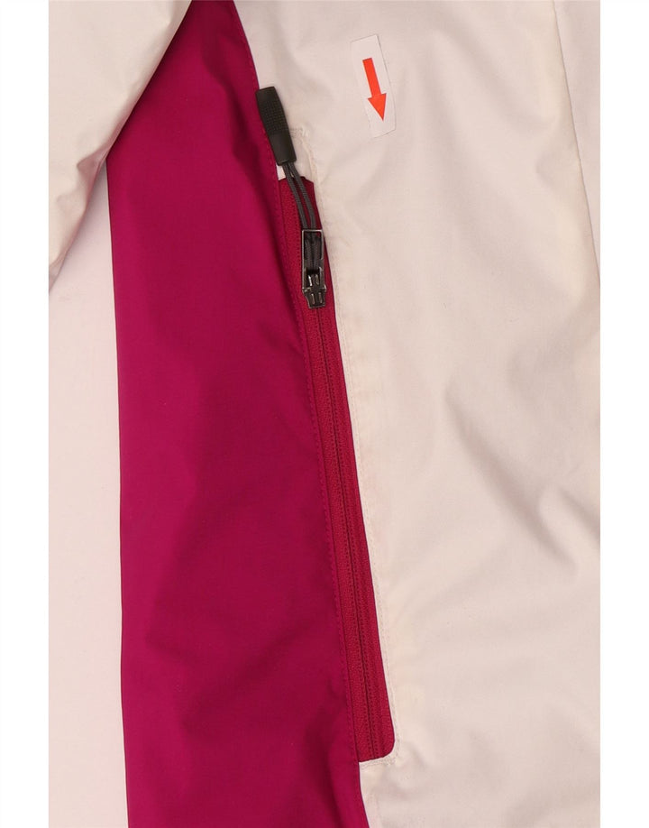 Ženska kišna jakna Columbia Interchange UK 16 Large Pink Colourblock Najlon