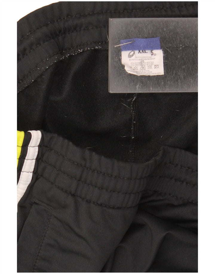 Asics muške hlače za trenirku 2XL crni poliester