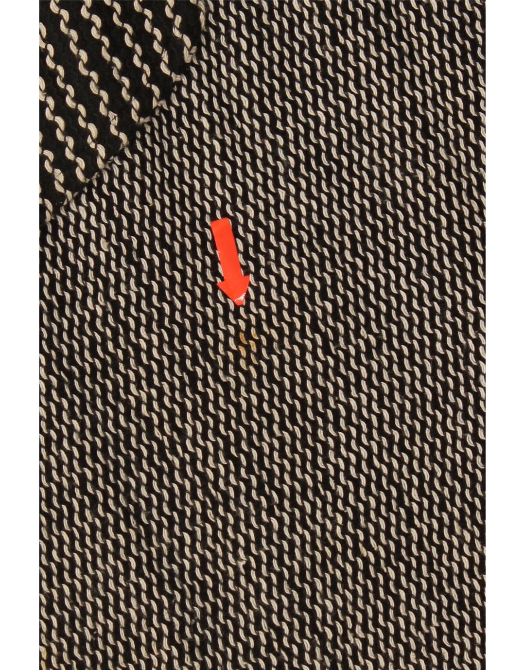 Vintage ženska haljina s pinaforom UK 12 Srednji crni pamuk s šiljastim vrhom