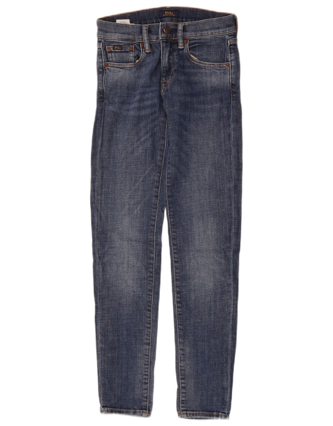 Polo Ralph Lauren ženske uske traperice W24 L30 plavi pamuk