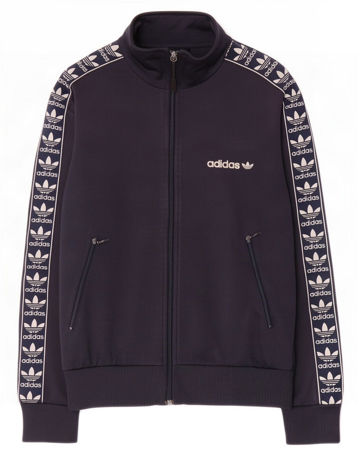 Adidas muška trenirka Graphic Gornja jakna XS tamnoplavi poliester
