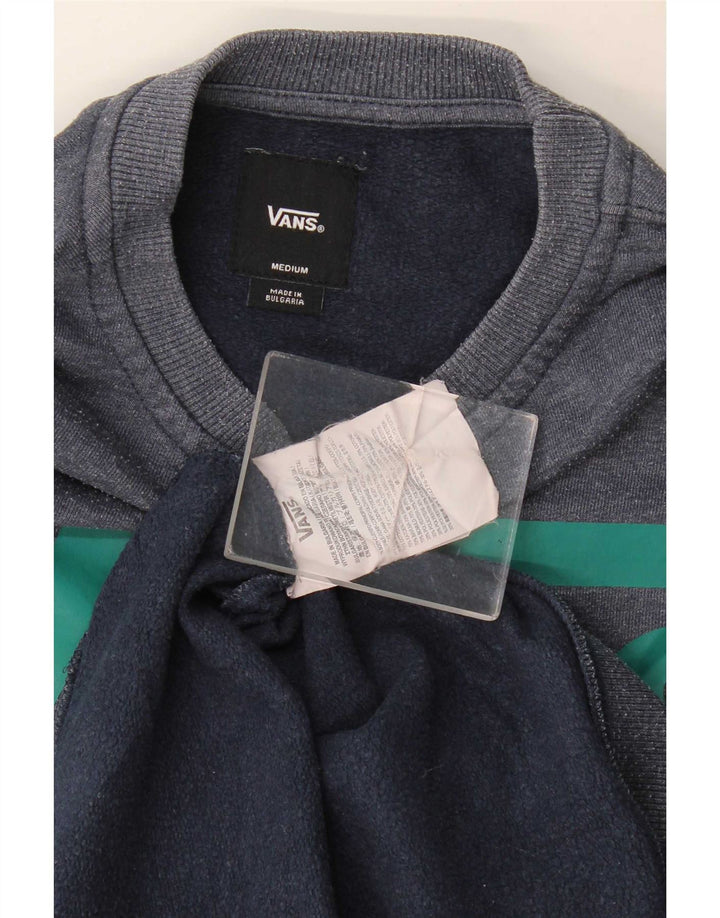 Vans muška trenirka s grafičkim motivima Srednji tamnoplavi pamuk