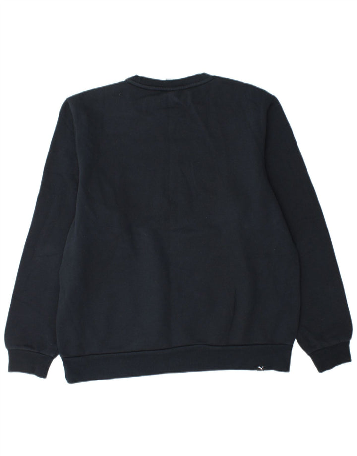 Puma muška majica s grafičkim motivima, veliki tamnoplavi pamuk