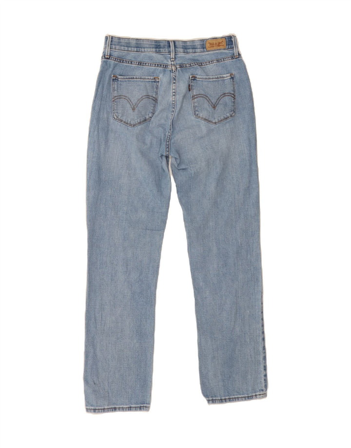 LEVI'S Womens 525 Straight Jeans W30 L30 Blue Cotton Vintage Levi's and Second-Hand Levi's from Messina Hembry 
