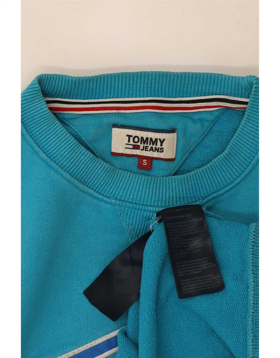 Tommy Hilfiger muška majica s grafičkim motivima Mali plavi pamuk
