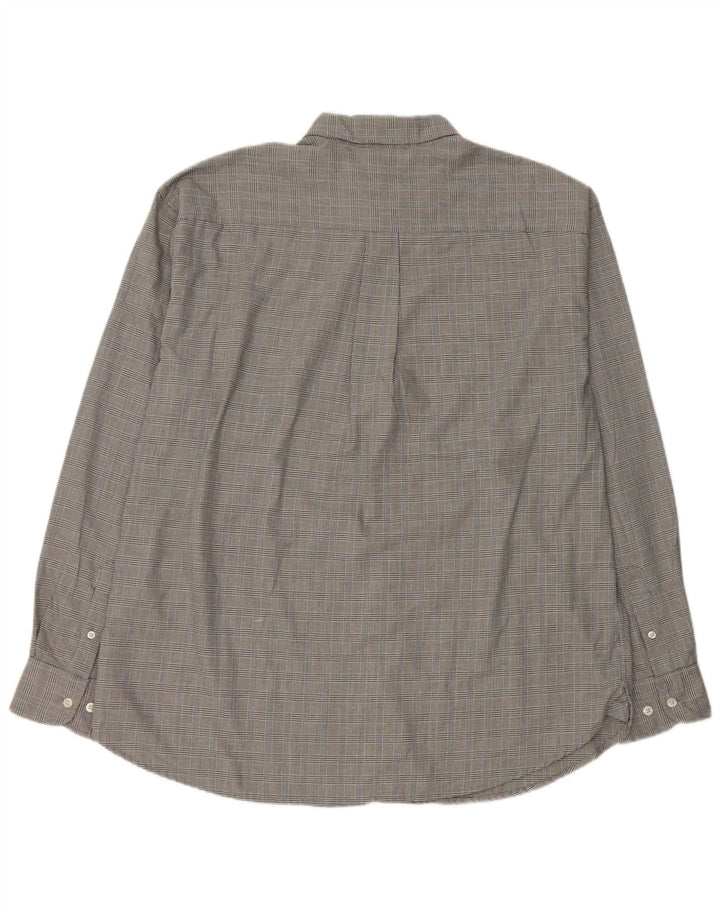 DOCKERS Muška košulja Stain Defender XL sivi karirani pamuk