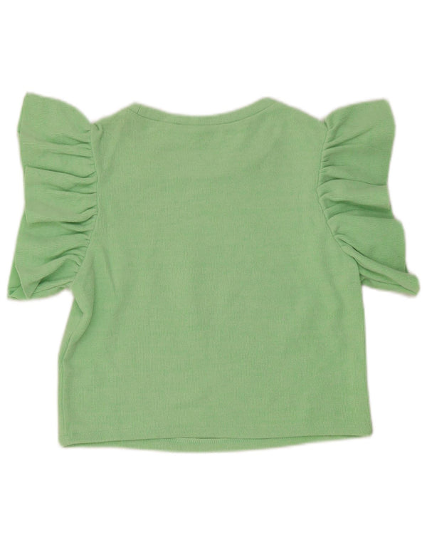 Zara ženski kratki top UK 10 Small Green