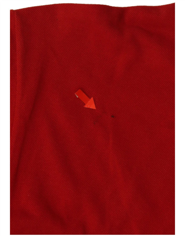 Lacoste muška polo majica veličine 5, veliki crveni pamuk