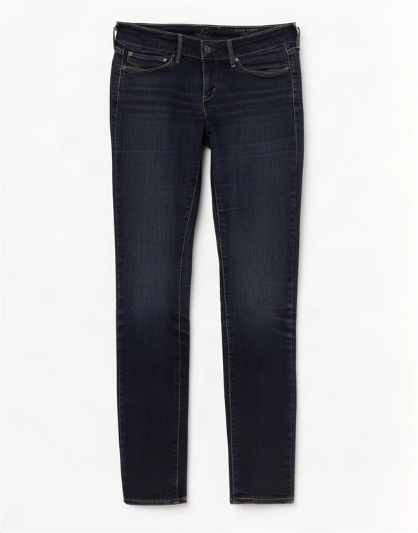 Levi's ženske uske traperice niskog struka W28 L32 plavi pamuk