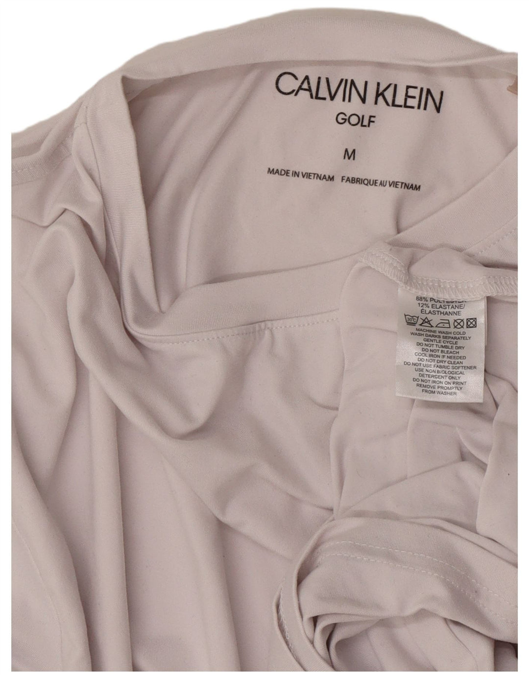 Calvin Klein muška majica kratkih rukava za golf Srednje sivi pamuk