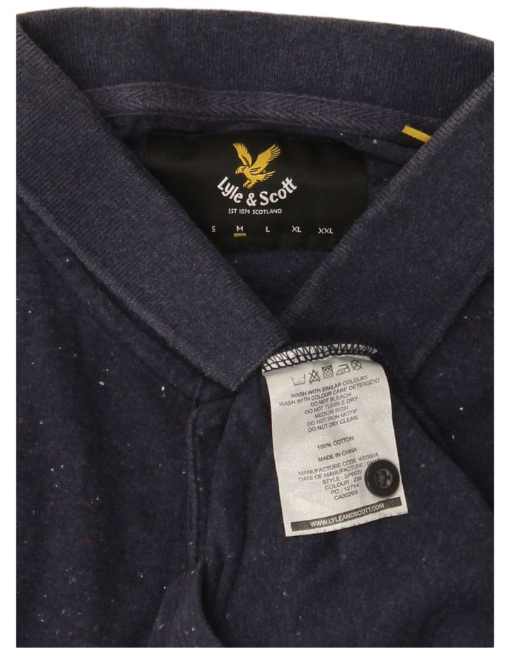 LYLE & SCOTT Muška polo majica Srednje tamnoplavi flekasti pamuk