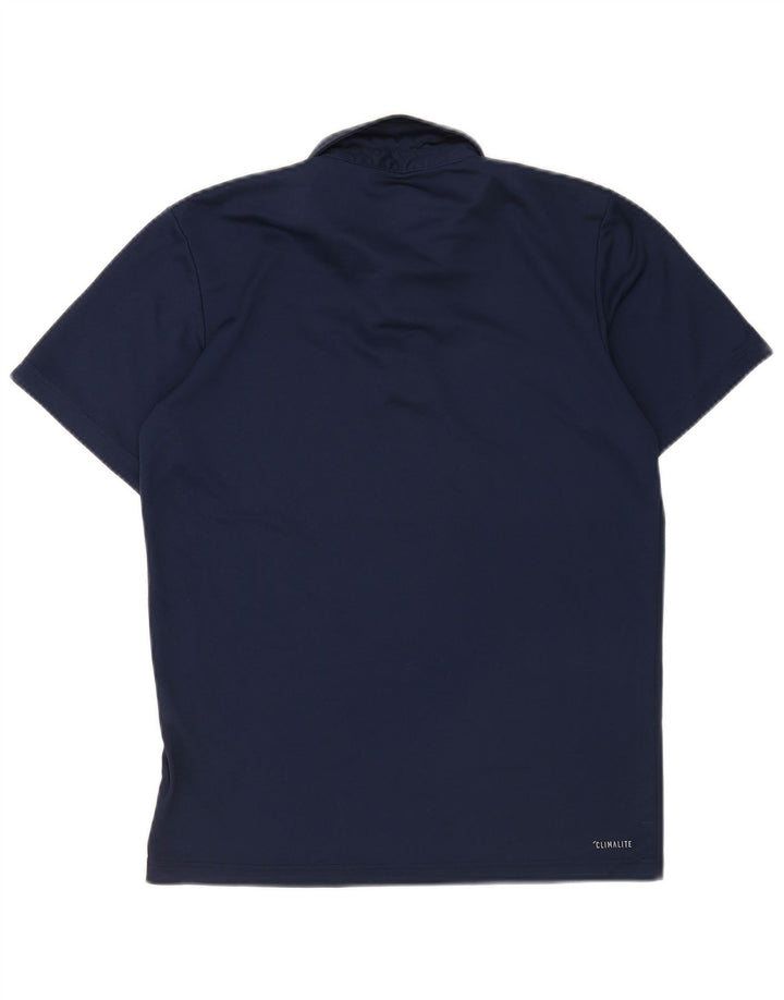 Adidas muška Climalite polo majica mala tamnoplava poliester