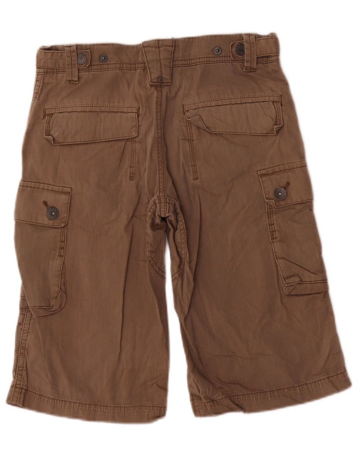 Fat Face Boys Cargo kratke hlače 11-12 godina W28 smeđi pamuk