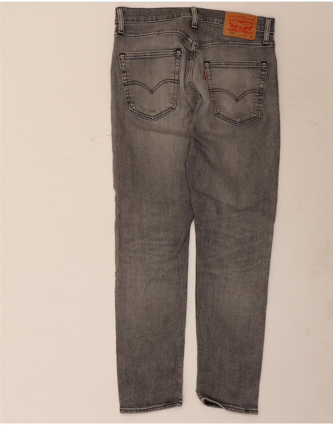 Levi's muške 512 uske traperice sa suženim trapericama W32 L30 sive
