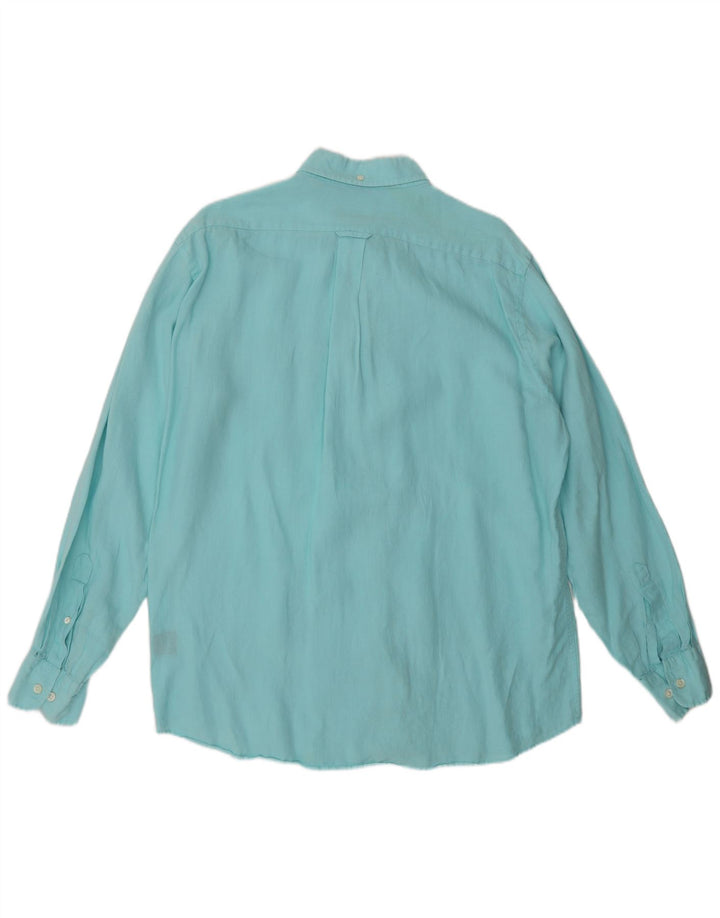 Faconnable muška košulja Medium Blue Linen
