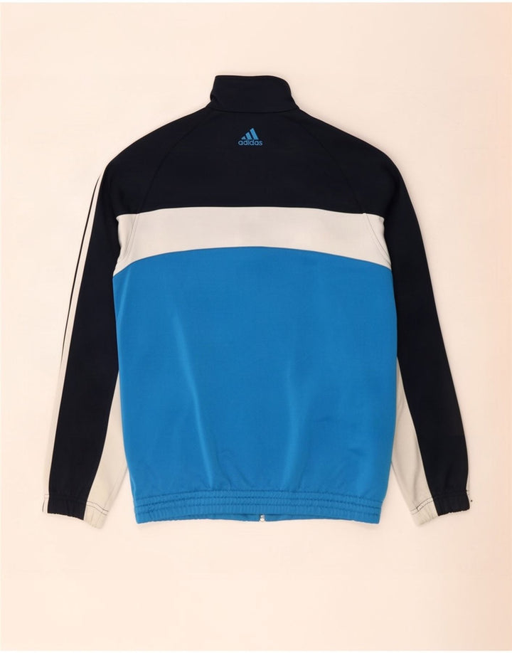 Adidas muška trenirka gornja jakna UK 38/40 srednje plava poliesterska boja