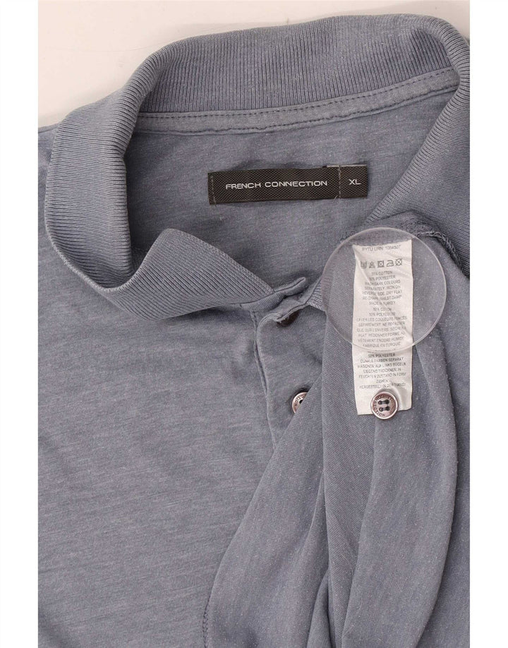 French Connection muška polo majica XL plavi pamuk