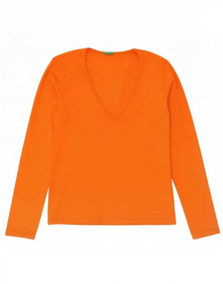 Benetton ženska majica dugih rukava UK 10 mala narančasta