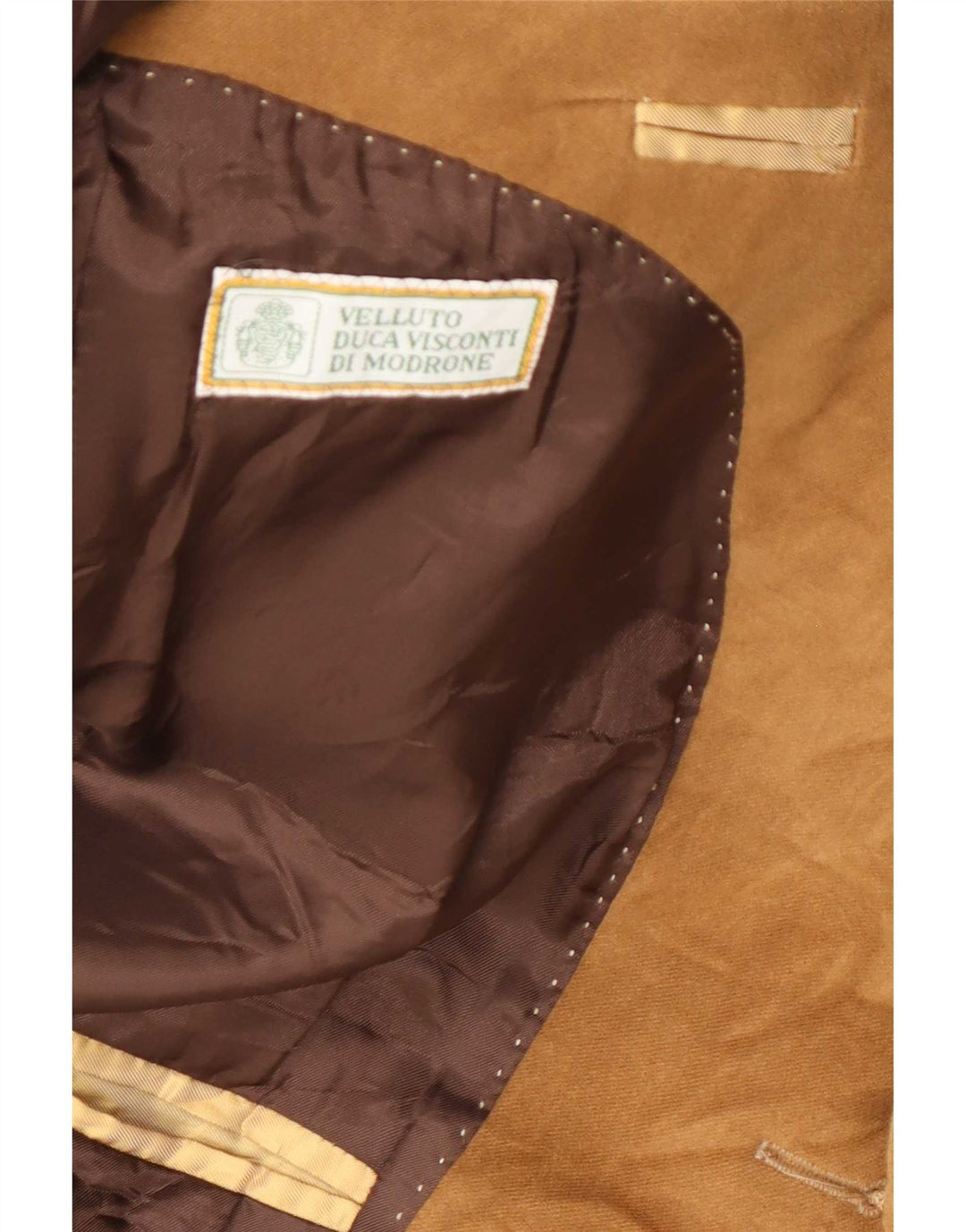 Duca Visconti Di Modrone muška jakna sa 3 gumba IT 50 Large Beige