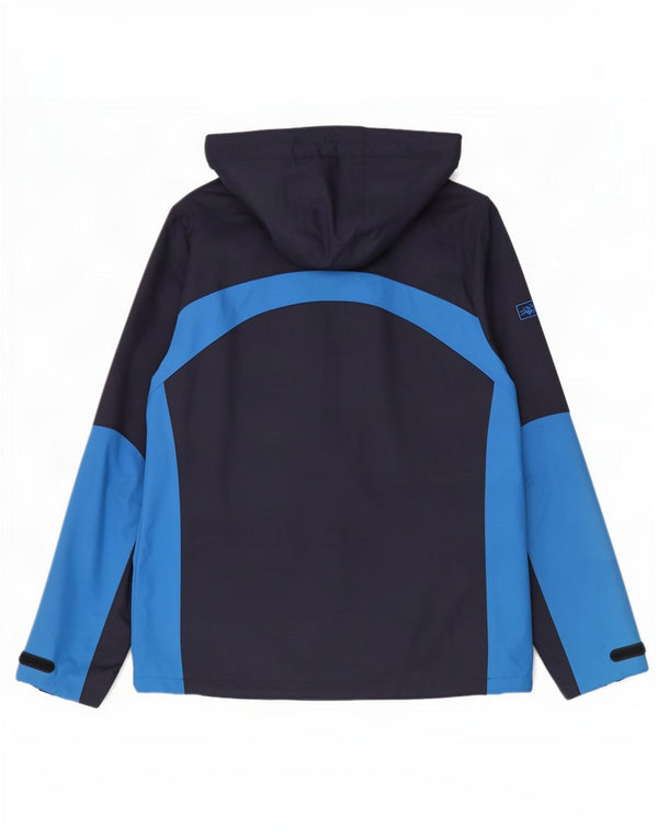 Jack Wolfskin ženska kišna jakna UK 14/16 Veliki tamnoplavi blok boja
