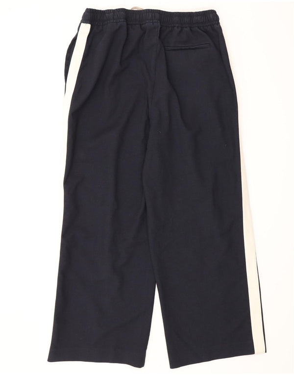 MINT VELVET Ženske trenirke Hlače UK 16 Large Navy Blue Colourblock