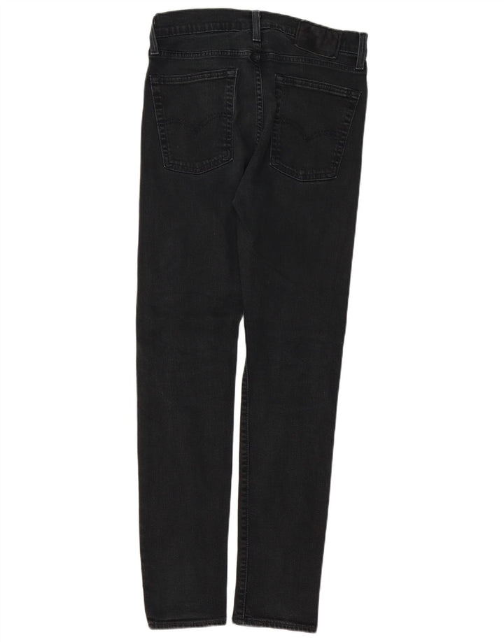 Levi's ženske 511 uske traperice W30 L30 crni pamuk