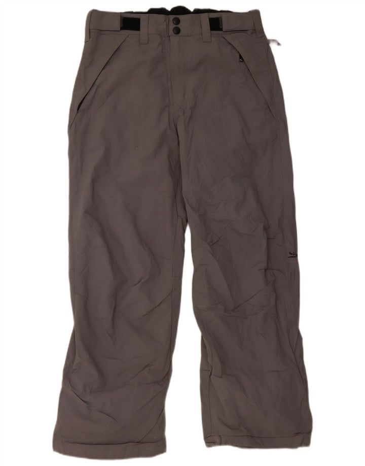 Quiksilver muške skijaške hlače male sive poliamidne