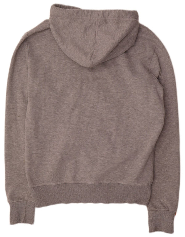 Superdry muški pulover s kapuljačom na patentni zatvarač 2XL sivi pamuk