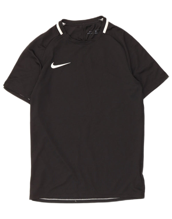 Nike Mens Dri Fit T-Shirt Top Small Black Polyester