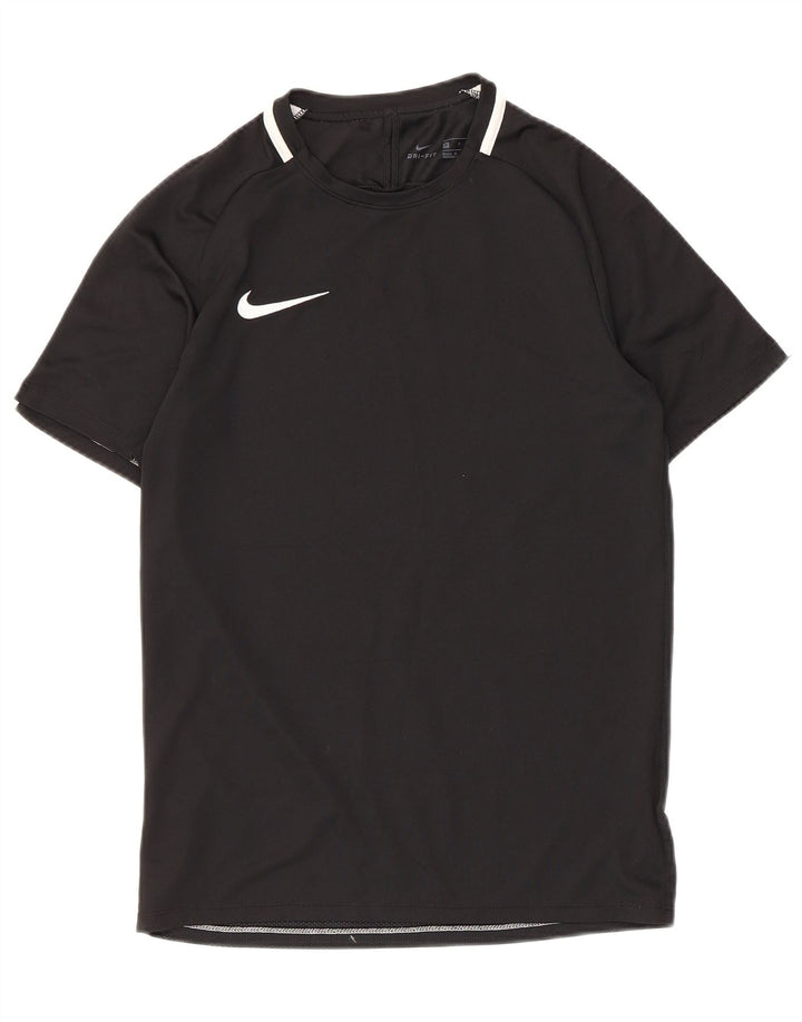 Nike Dri Fit majica kratkih rukava, mali crni poliester