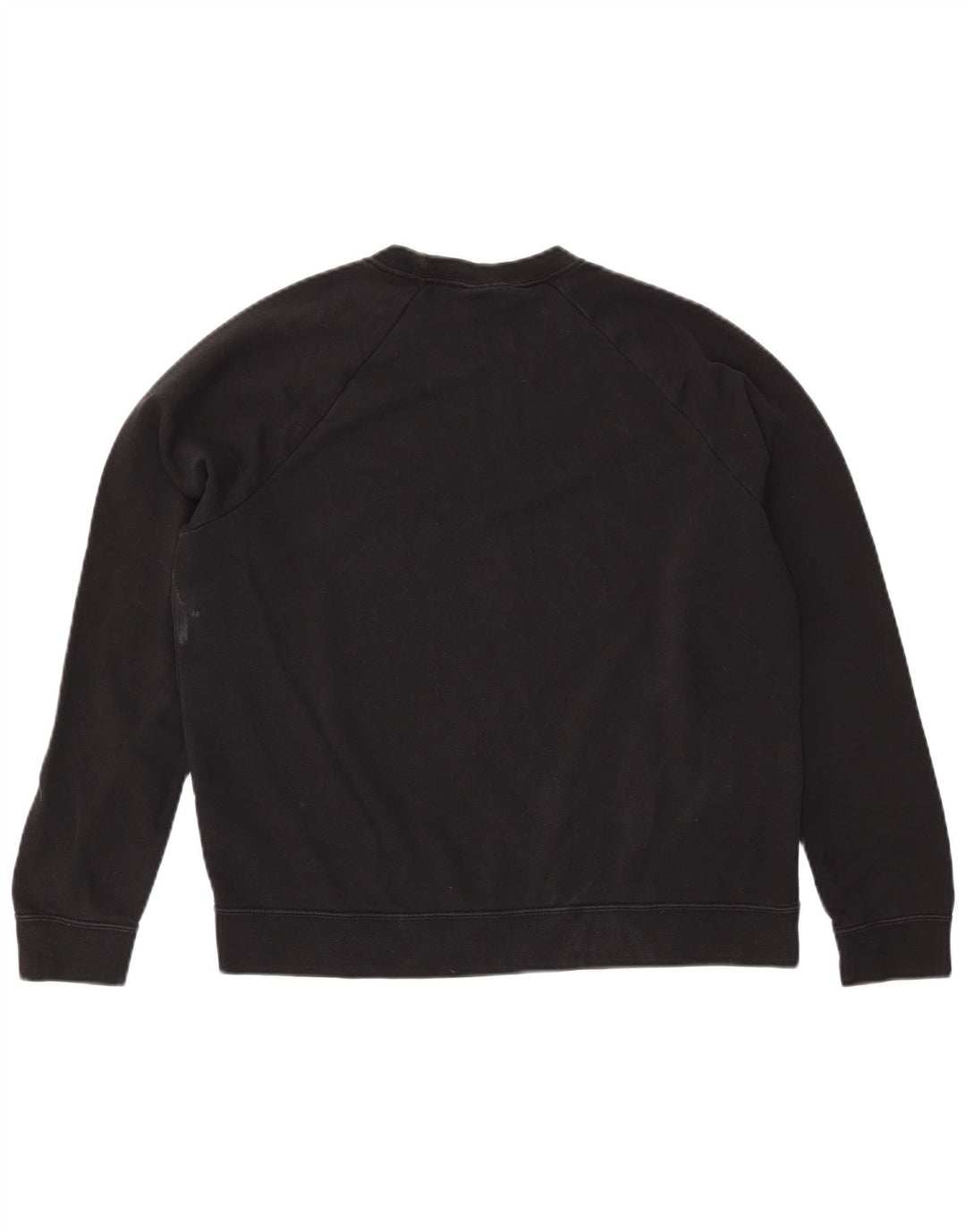 NIKE Ženska majica s kratkim rukavima UK 16 Veliki crni pamuk