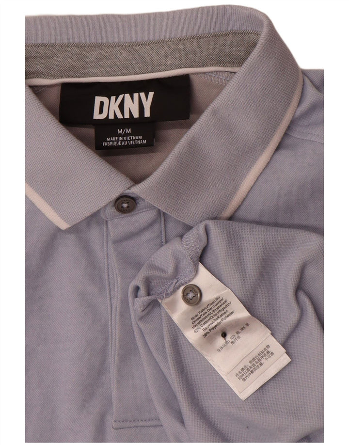 Dkny muška polo majica srednje plavi pamuk