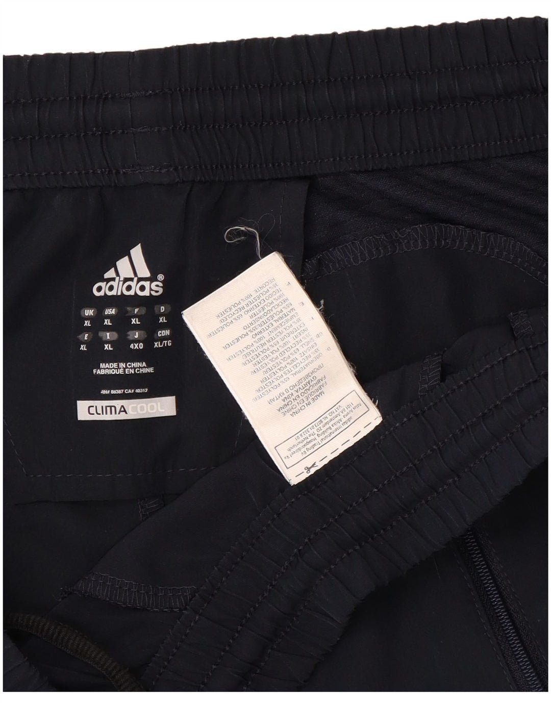 Adidas muške Climacool sportske kratke hlače XL tamnoplavi poliester