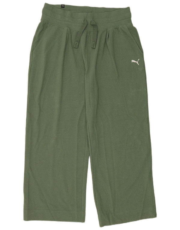 Puma ženske trenirke hlače UK 18 XL zeleni pamuk