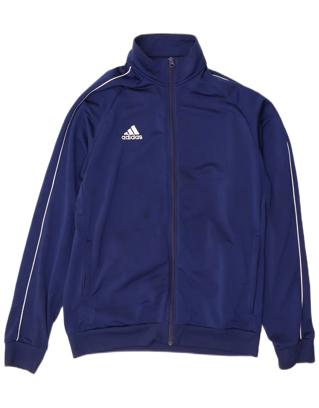 ADIDAS muška trenirka, velika jakna od tamnoplavog poliestera