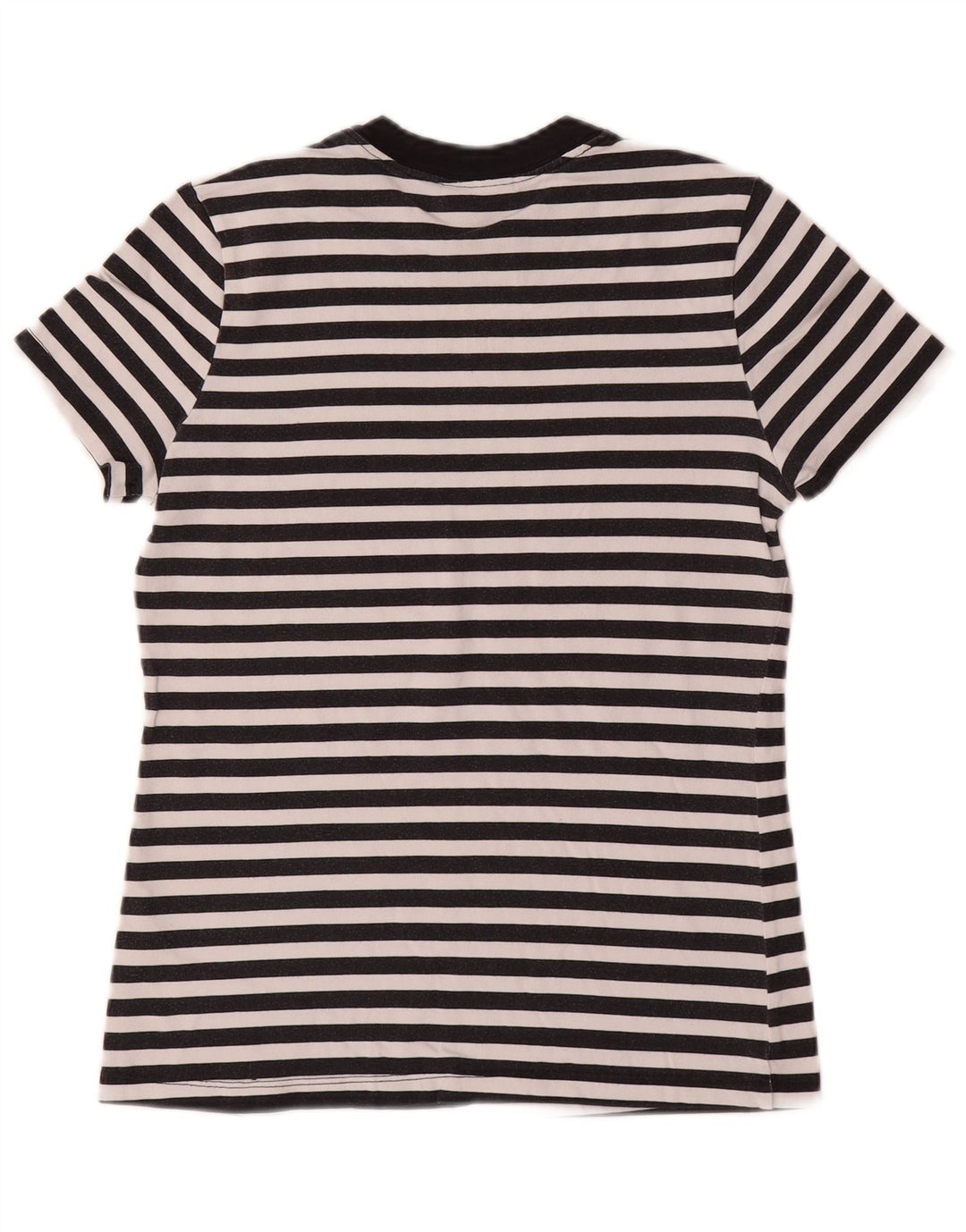 NIKE Ženska majica kratkih rukava s grafičkim motivima UK 10, pamuk na male crne pruge