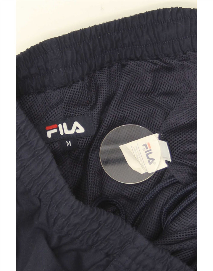 Fila muške sportske kratke hlače Graphic Bermuda srednje tamnoplave boje