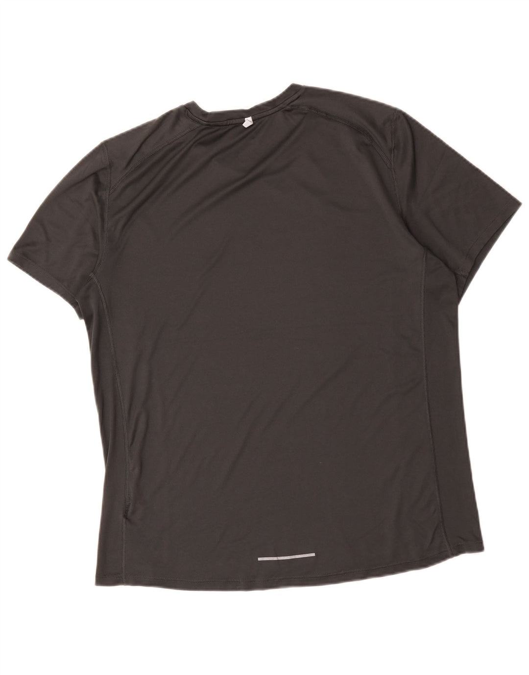 Nike Dri Fit majica kratkih rukava srednje sivi poliester