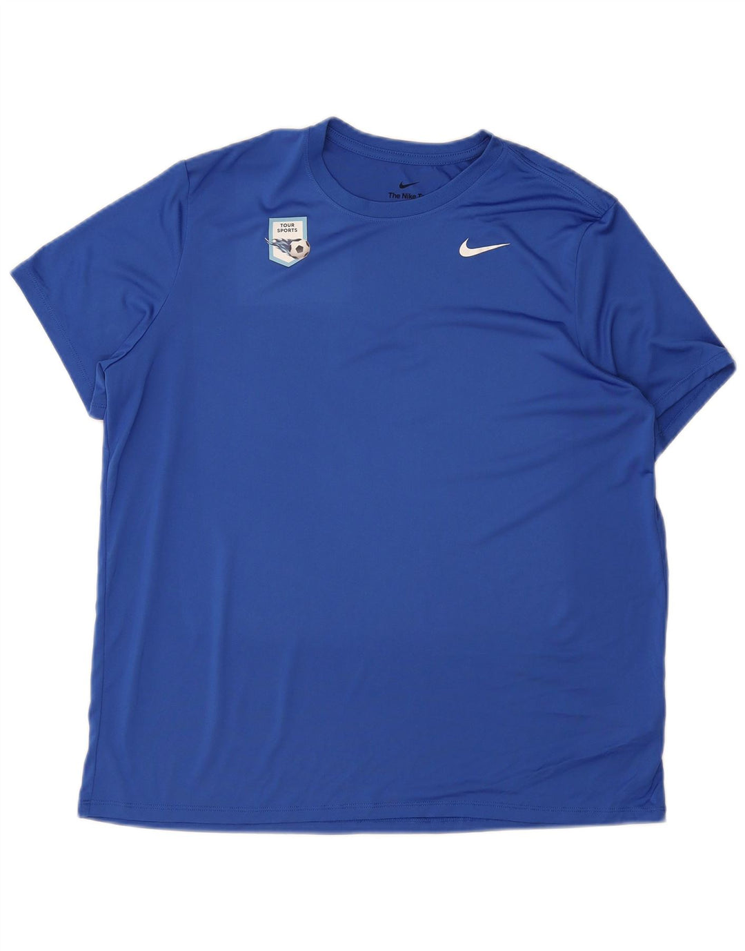 Nike Dri Fit T-Shirt Top XL plavi poliester