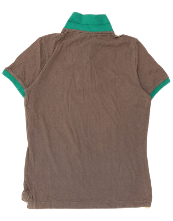 BENETTON muška polo majica srednje sivi pamuk