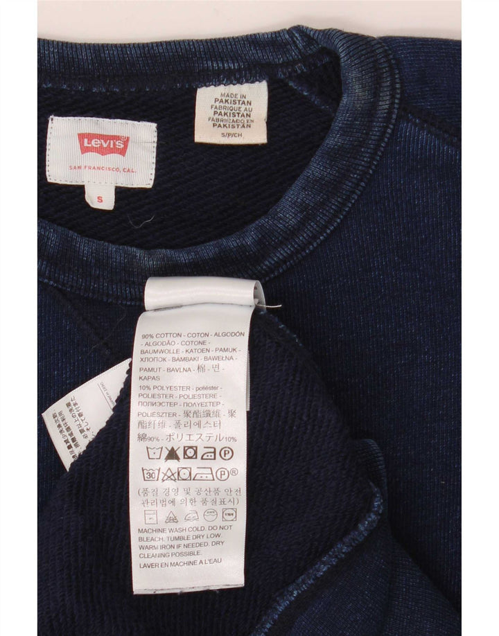 Levi's muški džemper mali tamnoplavi pamuk