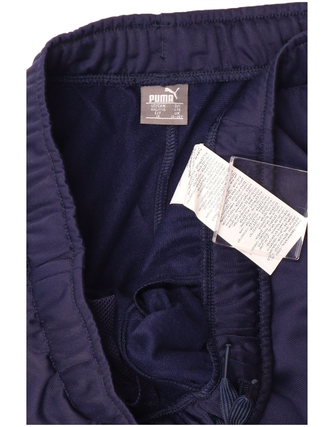 Puma Hlače za trenirku za dječake 15-16 godina tamnoplavi poliester