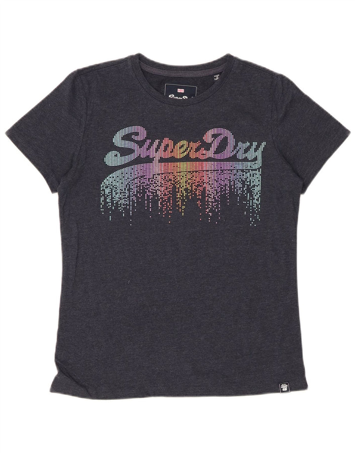 SUPERDRY ženska majica kratkih rukava s grafičkim motivima UK 10 Small Grey