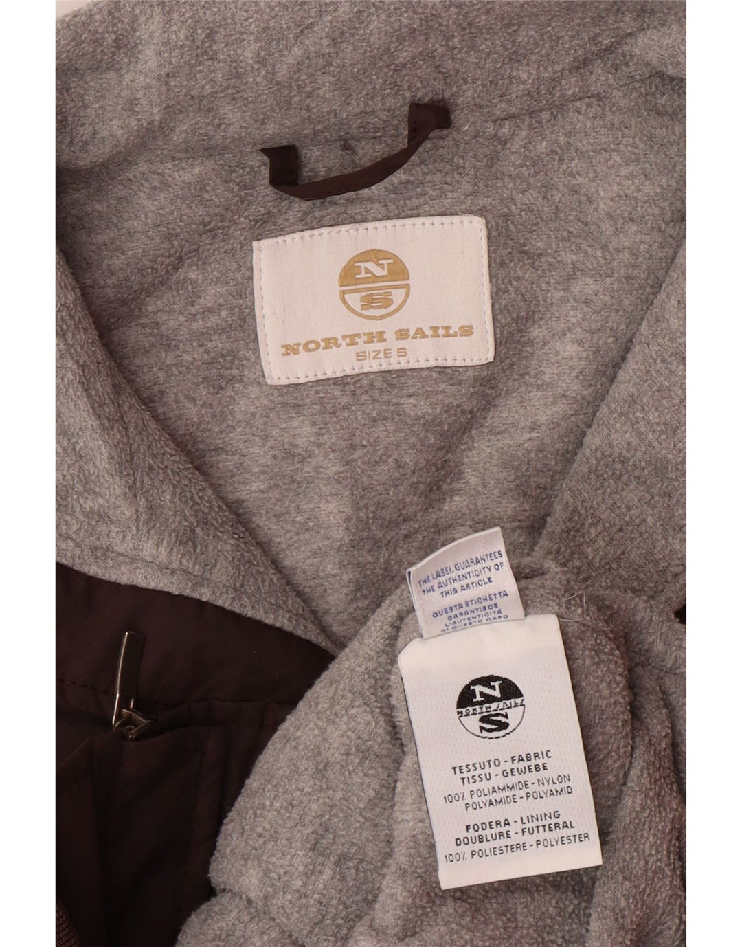 NORTH SAILS Muška bomber jakna UK 36 Mali smeđi poliamid