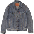 Levi's ženska traper jakna UK 10 Small Blue Cotton
