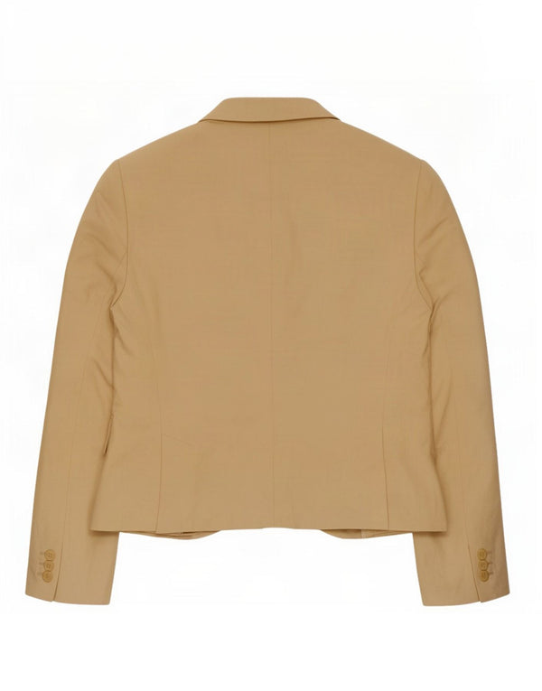 Massimo Dutti ženski sako sa 1 gumbom EU 44 XL bež lan