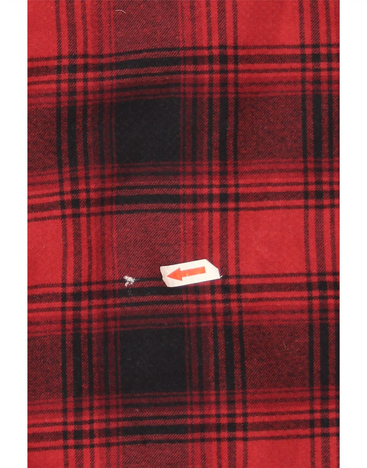 Marks & Spencer Regular Overshirt muška flanelska košulja 2XL crveni karirani