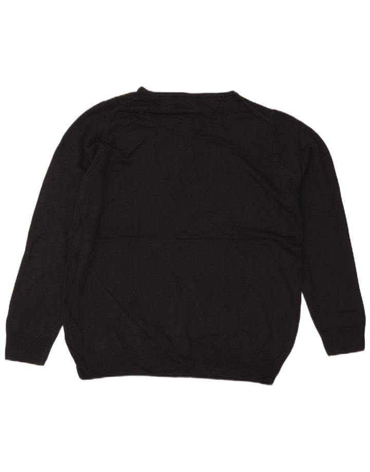 MARKS & SPENCER Ženska pulover s okruglim izrezom UK 18 XL crna