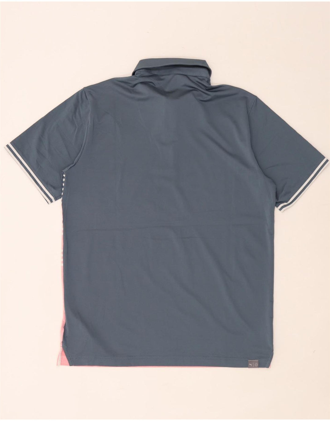 Puma muška polo majica Medium tamnoplavi prugasti poliester