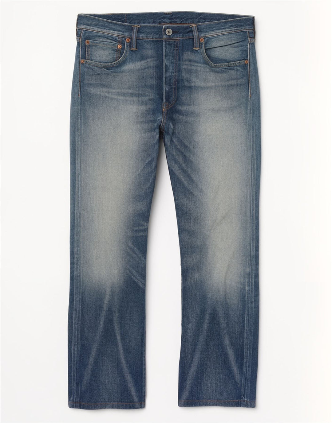 Levi's muške 501 ravne traperice W34 L28 plavi pamuk